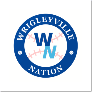 Wrigleyville Nation Logo Posters and Art